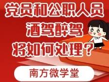@党员、公职人员：酒驾、醉驾将面临这些处分！时刻对照警醒！