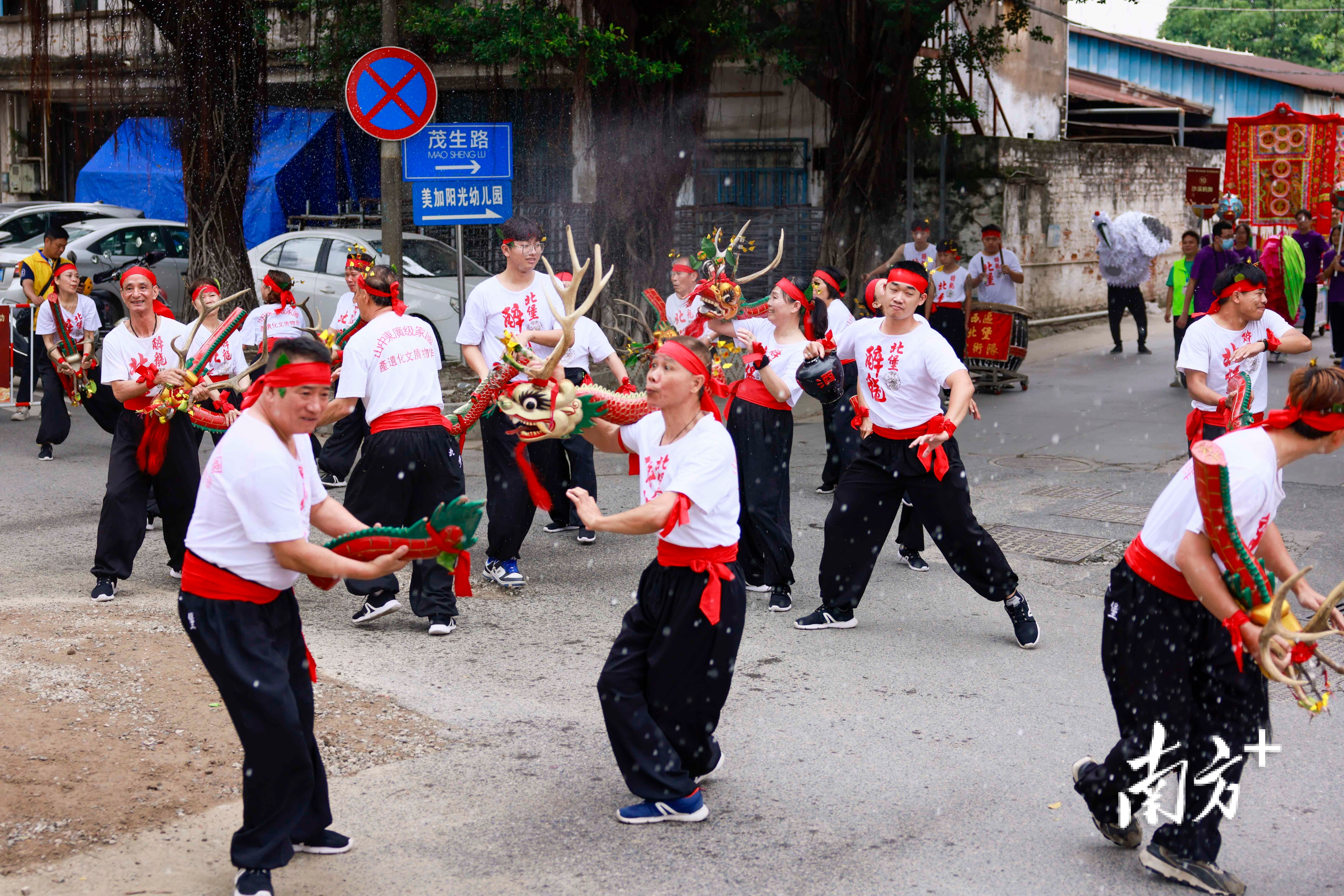 长洲北堡醉龙。