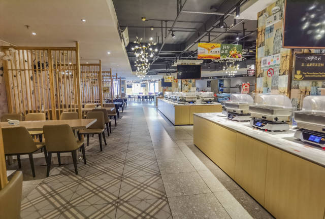 供销智慧餐厅用餐环境