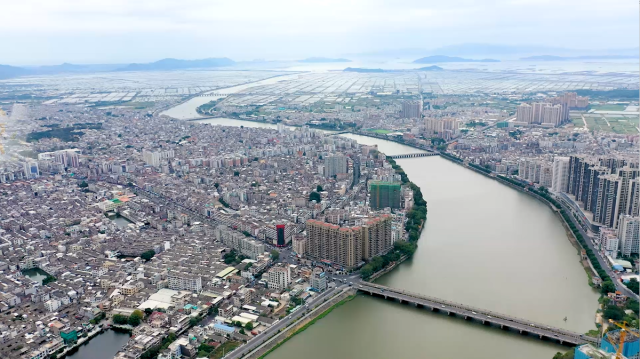  潮州市饶平县航拍