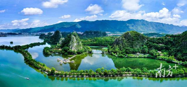 肇庆星湖景区。罗馨如 摄