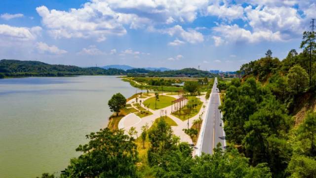 四会古邑绥江碧道画廊渔港湾节点