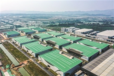 平谦国际（高明）现代智造产业园区一期已建成投产。洪海 摄