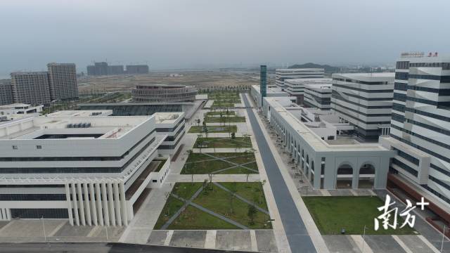 三期教学实验区航拍图。