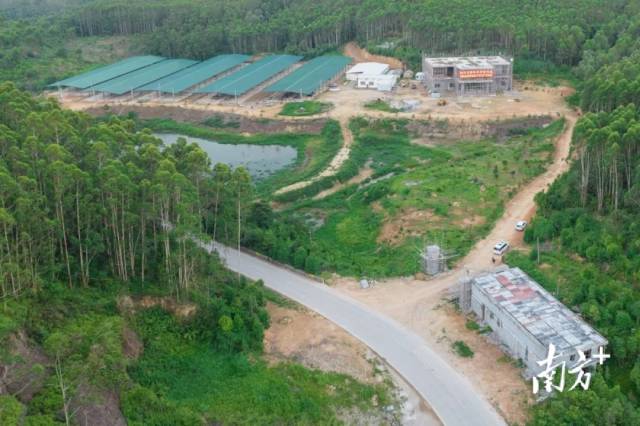 陆丰黄牛米坑产业园区（一期）鸟瞰图