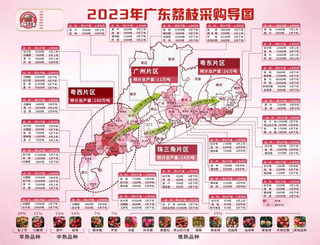 2023年廣東荔枝采購導(dǎo)圖,。