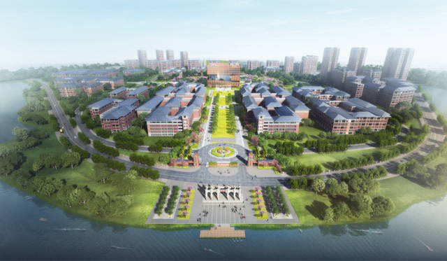 广州新华学院东莞校区。 受访单位供图 广州新华学院东莞校区。 受访单位供图