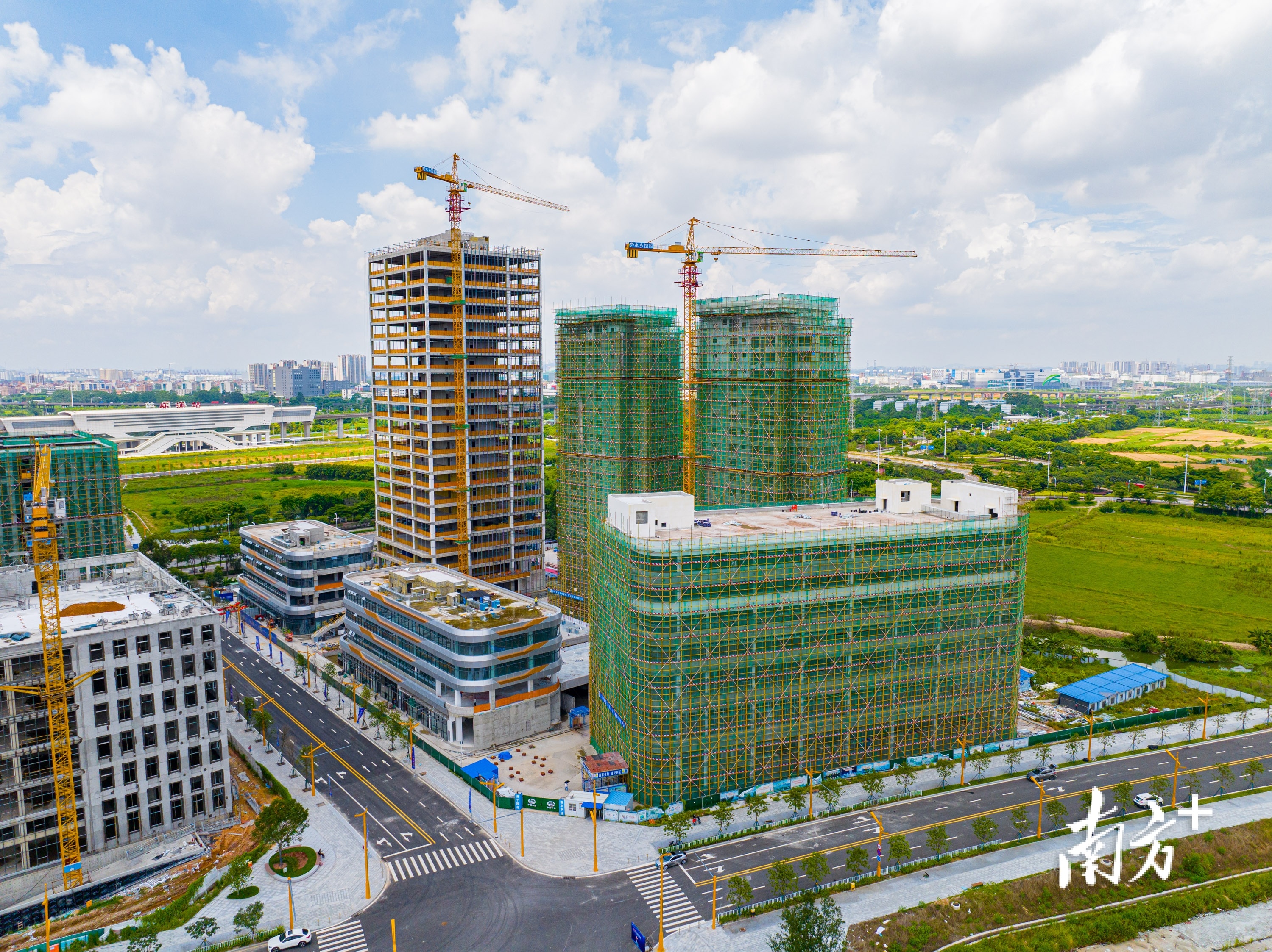 中铁水乡科技智造中心。 