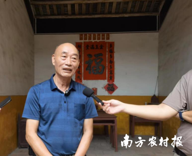 太和镇头陂村十九社村民彭桂添 曹童童/摄