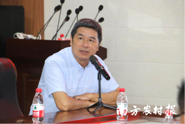 汕尾市中荔农业科技有限公司总经理连国荣。