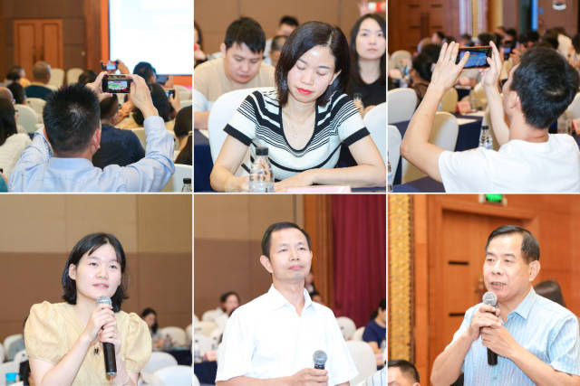 学员认真听讲并与讲师互动