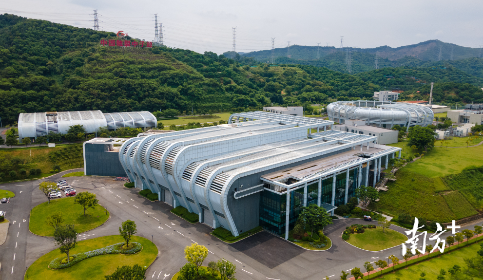坐落在东莞市的中国散裂中子源科学中心（姚志豪 摄）