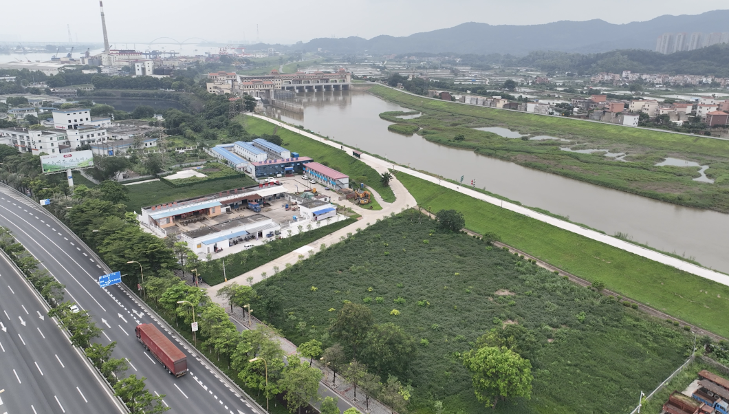 该地块提升后的航拍图。