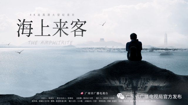 纪录片《海上来客》宣传海报。