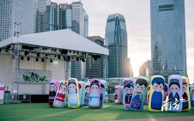 邓卓越设计的民族IP系列在香港展出。 邓卓越设计的民族IP系列在香港展出。