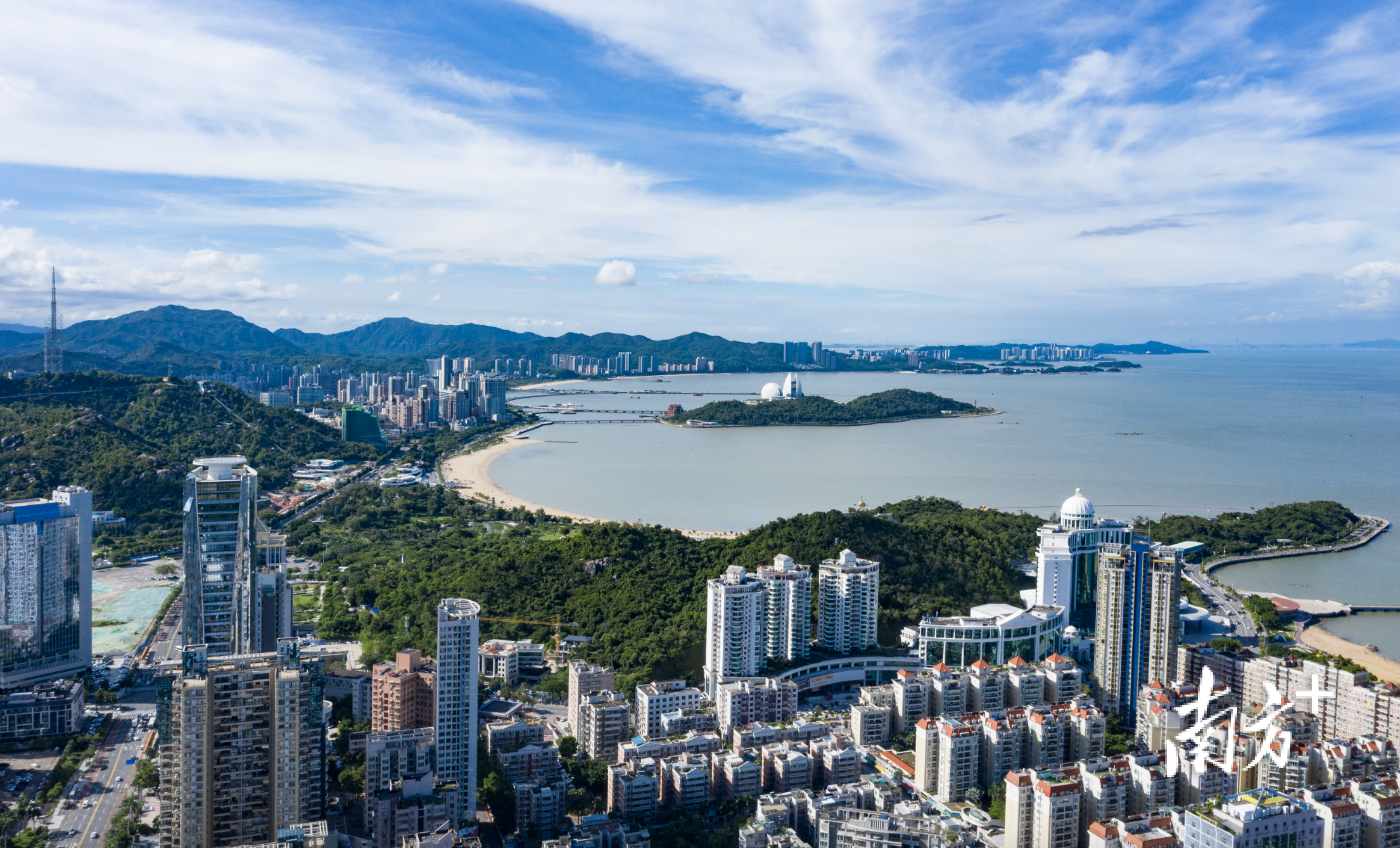 珠海主城区。