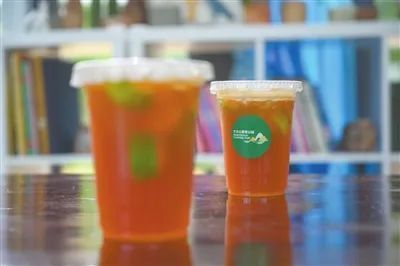 大尖山露营公园推出的创新茶饮。 大尖山露营公园推出的创新茶饮。