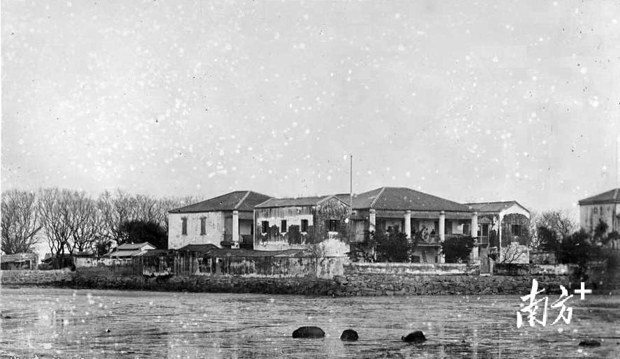 1895年的汕头福音医院。朱文平供图