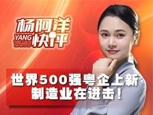 世界500强粤企上新 制造业在进击！| 杨阿洋快评