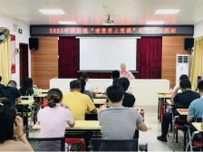 横沥镇党校开展“老党员上党课”活动