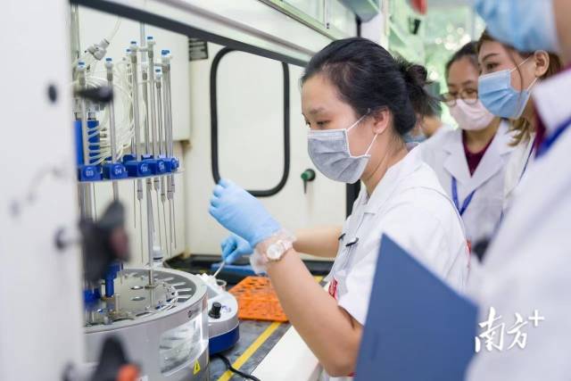 佛山市南海区农产品质量安全检测中心刘蕴欣 受访者供图