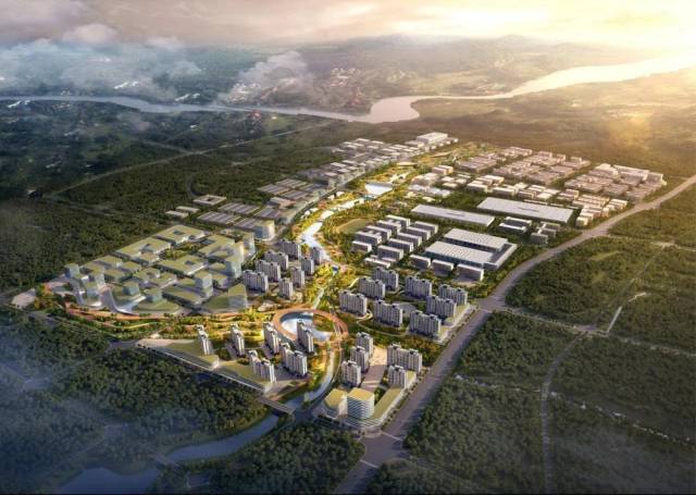 粤港澳大湾区（肇庆高要）预制菜产业园效果图