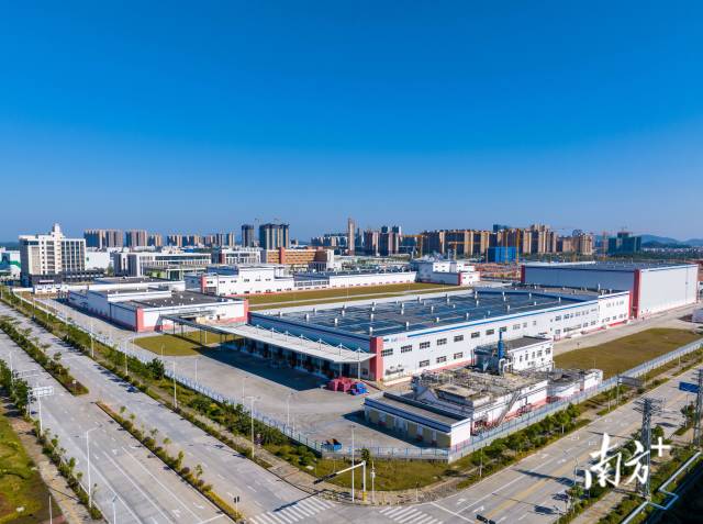 阳江坚持“项目为王”,以大项目促大发展,打造县域经济主引擎,图为广东顺欣海洋渔业集团有限公司生产园区。