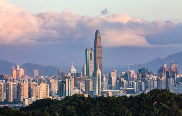 深圳城市景观.来源:南方
