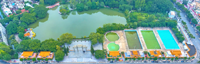 小榄雅致菊城滨水生态带项目。