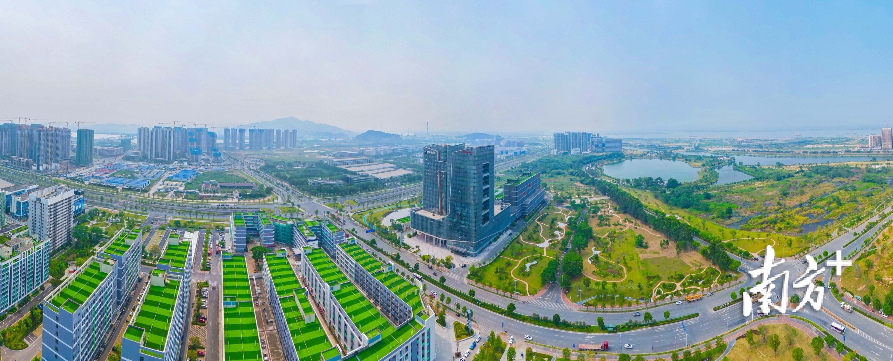 翠亨新区东片区(马鞍岛)。 南方拍客 连婉晴 供图