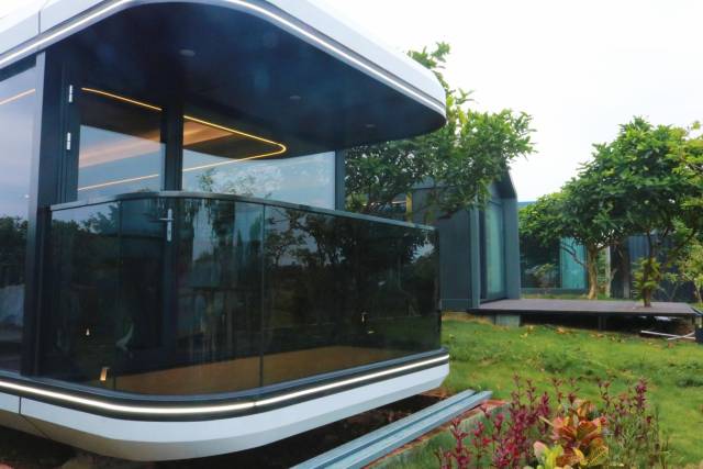 中塘村集装箱民宿（张璠/摄）