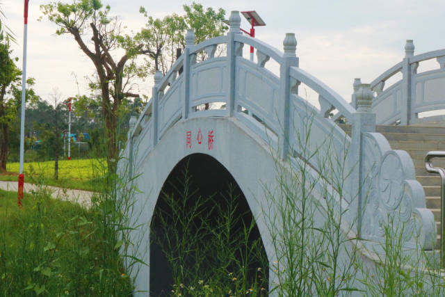 中塘村同心桥（张璠/摄）