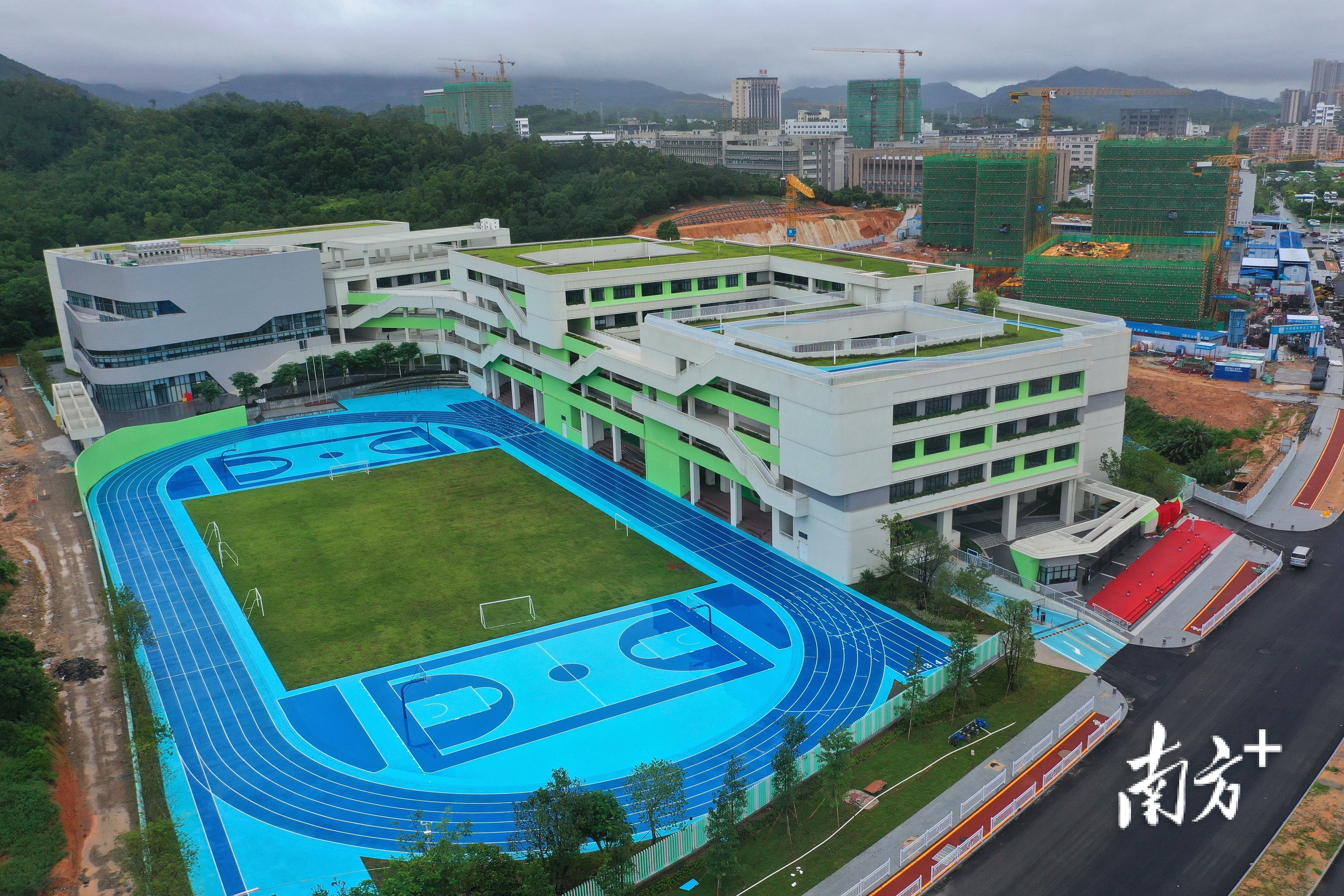 香洲区三溪实验小学。钱文攀 摄