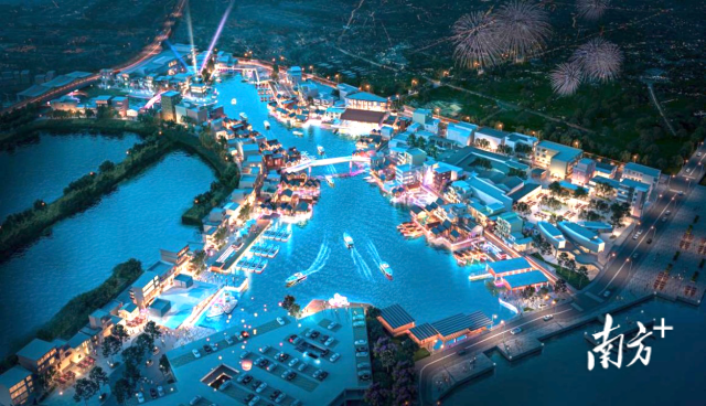 番禺区国家级渔港经济区效果图