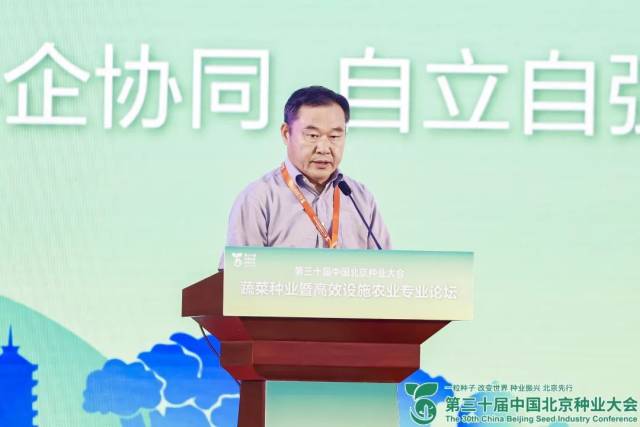 中国种子协会副会长兼秘书长蒋协新