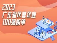 正式发布！“2023广东省民营企业100强”系列榜单出炉