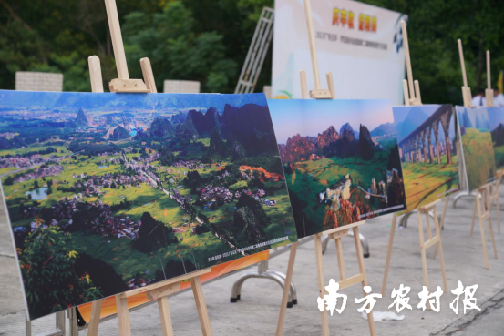 醉美稻田摄影展现场