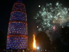 丹灶仙岗烧番塔红火，艺术再添一把火