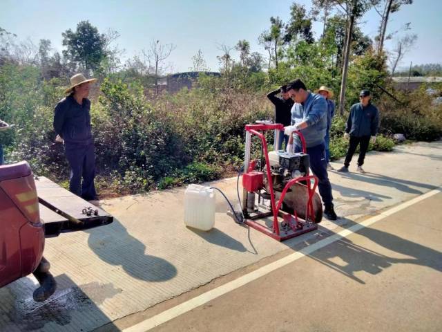 阳西县错车台施工现场