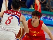 100比44！中国女篮大胜朝鲜队挺进亚运会决赛