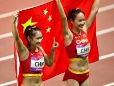 亚运女子百米接力中国夺金，广东姑娘梁小静首棒带飞