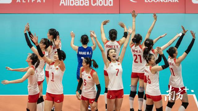 中国女排,冠军!