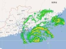 受台风“小犬”影响，江门南部8日至9日风雨加大