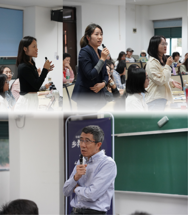 李小云教授与学生互动交流