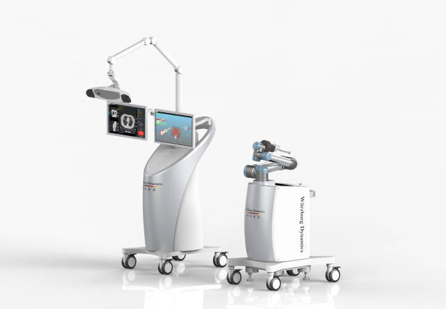 肺部穿刺机器人辅助系统。  受访者供图