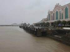 直击台风“小犬”穿过江门上川岛前后