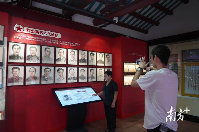 海丰红宫红场旧址纪念馆讲解员罗晓梅讲述彭湃领导时期勤政廉政的榜样