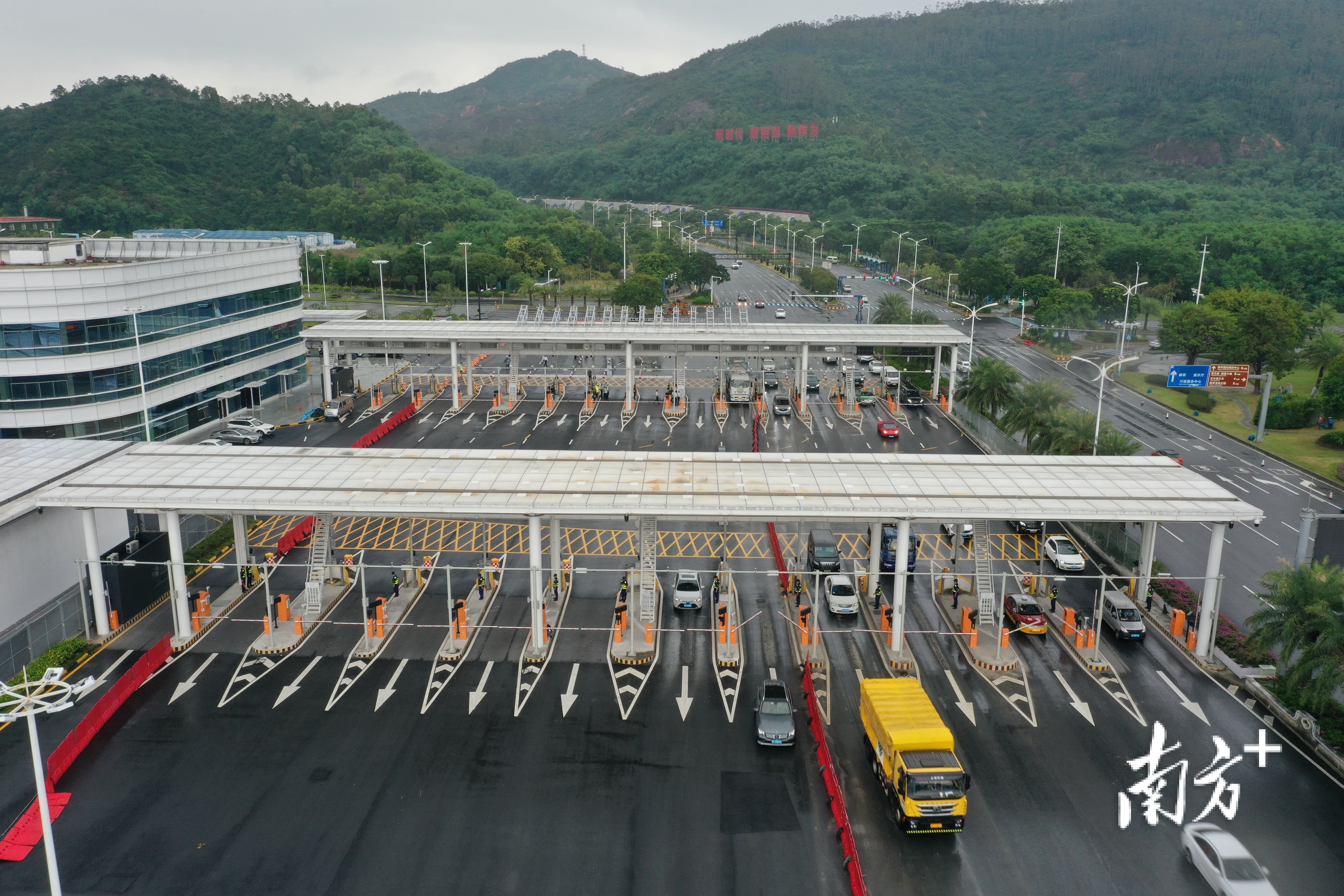 测试现场。 测试现场。