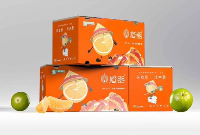 良茂果业高端礼盒装产品。