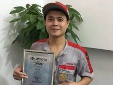 工程师·进莞来｜深业丰田吴泽宏：对车漆维修工艺“较真认真”